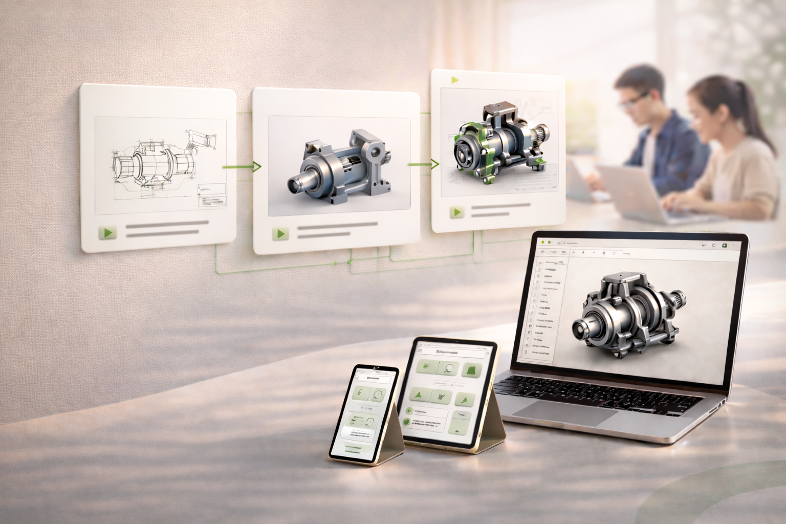 Structured CAD learning for institutions