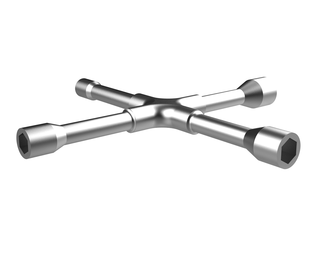 Four-Way Wheel Spanner