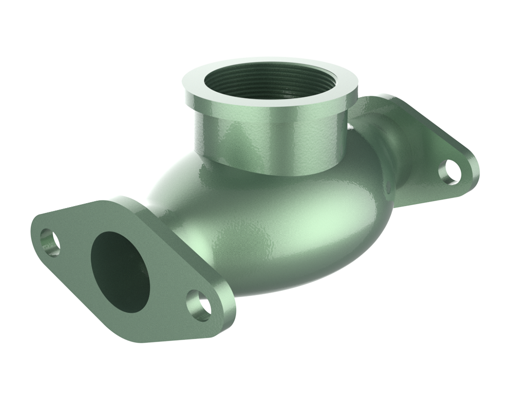 Threaded Branch Flanged Tee