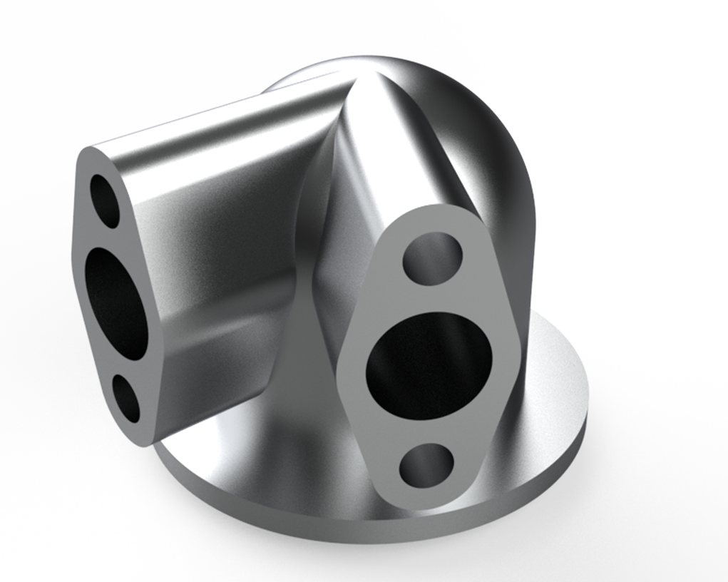 Dual-inlet Intake Elbow