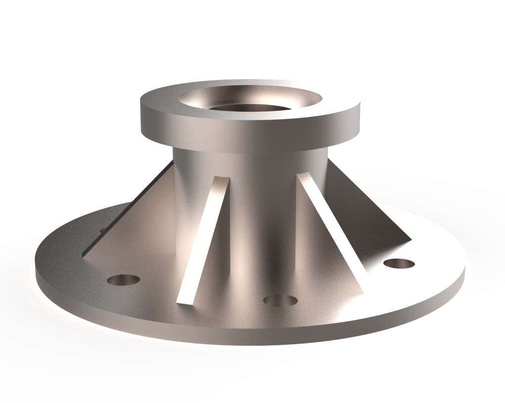Flanged Mounting Hub