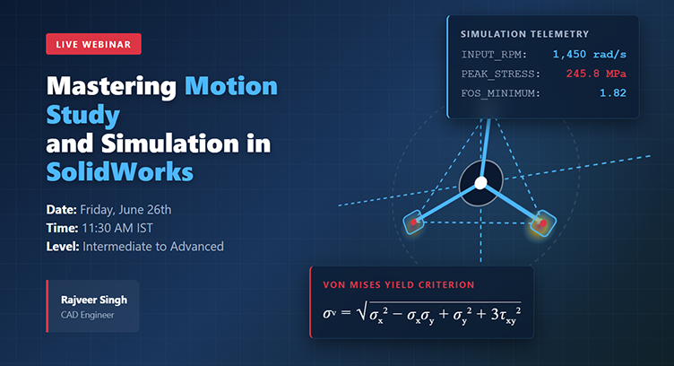 Motion Study and Simulation in SolidWorks
